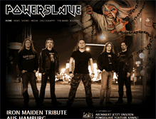 Tablet Screenshot of powerslave-germany.de